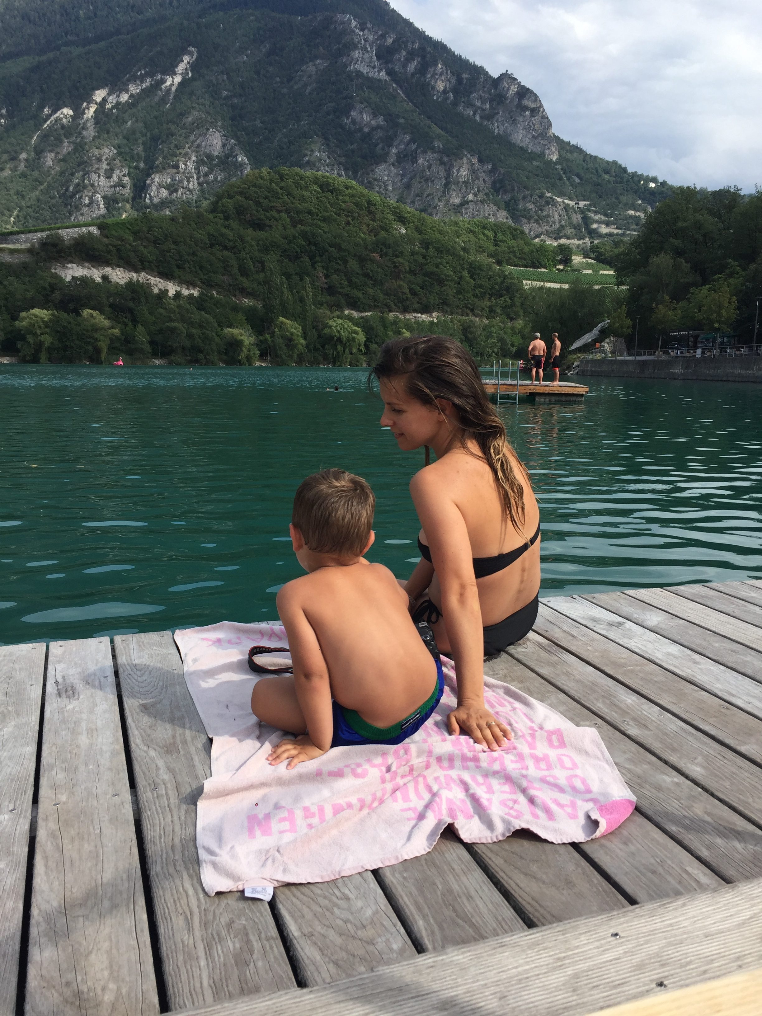 balade famille geronde sierre suisse valais blog lac